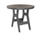 Berlin Gardens Harbor Dining Tables 38" Round Dining Table with Hammered Top