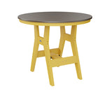 Berlin Gardens Harbor Bar Tables 38" Round Bar Table with Hammered Top
