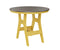 Berlin Gardens Harbor Bar Tables 38" Round Bar Table with Hammered Top