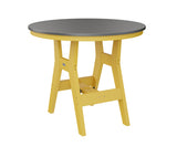 Berlin Gardens Harbor Bar Tables 38" Round Bar Table with Hammered Top