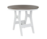 Berlin Gardens Harbor Bar Tables 38" Round Bar Table with Hammered Top