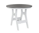 Berlin Gardens Harbor Bar Tables 38" Round Bar Table with Hammered Top