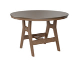 Berlin Gardens Harbor Bar Tables 48" Round Bar Table with Hammered Top