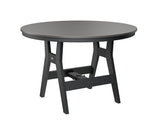 Berlin Gardens Harbor Bar Tables 48" Round Bar Table with Hammered Top