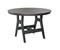 Berlin Gardens Harbor Bar Tables 48" Round Bar Table with Hammered Top
