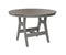 Berlin Gardens Harbor Bar Tables 48" Round Bar Table with Hammered Top