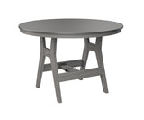 Berlin Gardens Harbor Bar Tables 48" Round Bar Table with Hammered Top
