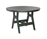 Berlin Gardens Harbor Bar Tables 48" Round Bar Table with Hammered Top