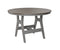 Berlin Gardens Harbor Bar Tables 48" Round Bar Table with Hammered Top