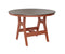 Berlin Gardens Harbor Bar Tables 48" Round Bar Table with Hammered Top