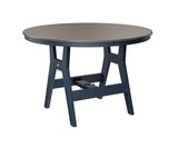 Berlin Gardens Harbor Bar Tables 48" Round Bar Table with Hammered Top