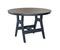 Berlin Gardens Harbor Bar Tables 48" Round Bar Table with Hammered Top