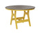Berlin Gardens Harbor Bar Tables 48" Round Bar Table with Hammered Top