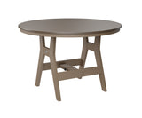 Berlin Gardens Harbor Bar Tables 48" Round Bar Table with Hammered Top