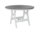 Berlin Gardens Harbor Bar Tables 48" Round Bar Table with Hammered Top