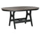 Berlin Gardens Harbor Bar Tables 44" x 64" Oblong Bar Table with Hammered Top