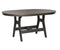 Berlin Gardens Harbor Bar Tables 44" x 64" Oblong Bar Table with Hammered Top