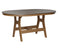 Berlin Gardens Harbor Bar Tables 44" x 64" Oblong Bar Table with Hammered Top