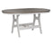 Berlin Gardens Harbor Bar Tables 44" x 64" Oblong Bar Table with Hammered Top