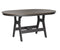 Berlin Gardens Harbor Bar Tables 44" x 64" Oblong Bar Table with Hammered Top