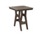 Berlin Gardens Harbor Bar Tables 28" Square Bar Table with Hammered Top