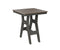 Berlin Gardens Harbor Bar Tables 28" Square Bar Table with Hammered Top