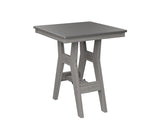 Berlin Gardens Harbor Dining Tables 28" Square Dining Table with Hammered Top