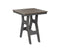 Berlin Gardens Harbor Bar Tables 28" Square Bar Table with Hammered Top