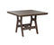 Berlin Gardens Harbor Bar Tables 44" Square Bar Table with Hammered Top