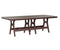 Berlin Gardens Harbor Bar Tables 44" x 96" Rectangular Bar Table with Hammered Top
