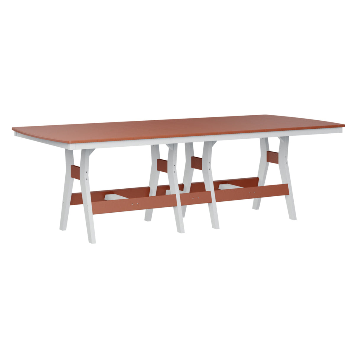 Berlin Gardens Harbor Dining Tables Standard Top 44" x 96" Rectangular Dining Table