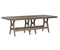 Berlin Gardens Harbor Bar Tables 44" x 96" Rectangular Bar Table with Hammered Top
