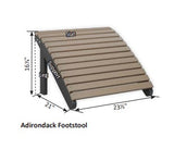 Berlin Gardens Folding Adirondack Footstool