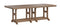 Berlin Gardens Garden Classic Standard Top 44" x 96" Rectangular Bar Table