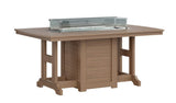 Berlin Gardens Garden Classic Standard Top 44" x 72" Rectangular Fire Bar Table