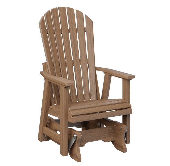 Berlin Gardens Comfo-Back Single Glider with Allochrome Brackets