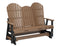 Berlin Gardens Comfo-Back Three Seat Glider w/Console Allochrome Brackets