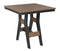 Berlin Gardens Harbor Bar Tables Standard Top 33" Square Bar Table