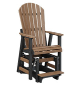 Berlin Gardens Comfo-Back Single Counter Glider with Allochrome Brackets