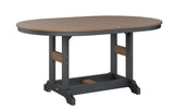 Berlin Gardens Garden Classic Standard Top 44" x 64" Oblong Bar Table