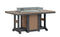 Berlin Gardens Garden Classic Standard Top 44" x 72" Rectangular Fire Bar Table