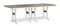Berlin Gardens Garden Classic Standard Top 44" x 96" Rectangular Bar Table