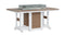 Berlin Gardens Garden Classic Standard Top 44" x 72" Rectangular Fire Bar Table
