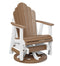 Berlin Gardens Cozi-Back Swivel Glider with Allochrome Brackets