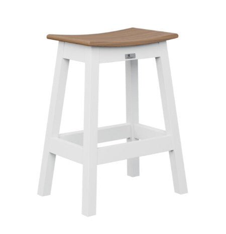 Berlin Gardens Saddle Counter Stool