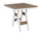 Berlin Gardens Harbor Bar Tables Standard Top 33" Square Bar Table