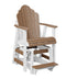 Berlin Gardens Cozi-Back Single Counter Glider with Allochrome Brackets