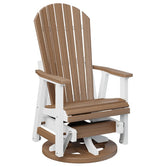 Berlin Gardens Comfo-Back Swivel Glider with Allochrome Brackets