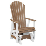 Berlin Gardens Comfo-Back Single Glider with Allochrome Brackets