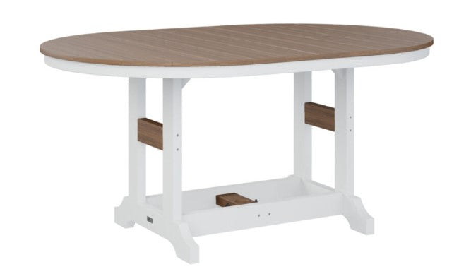 Berlin Gardens Garden Classic Standard Top 44" x 64" Oblong Bar Table